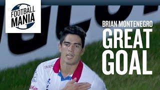 Brian Montenegro (Nacional/PAR) - Great Goal vs. Defensor (URU)!!!