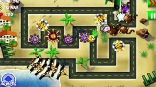 Let's Play! Bloons Tower Defence (TD) 4 Android Review (HD)