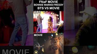 FNaF MOVIE Bonnie Warns Freddy About Mike Behind The Scenes Vs MOVIE | FNaF Movie 2 Leak