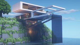 Minecraft Tutorial | Modern House | Gracium - Modern City #19