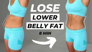 QUICK LOWER BELLY FAT WORKOUT Standing Only | 100% effective!