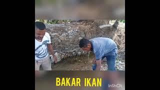 Jembatan Pariti Kukak Kab. Kupang NTT - Bakar Ikan dan Mandi