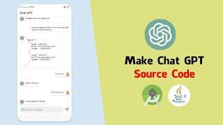 Make Chat GPT App Android Studio - Java 2023