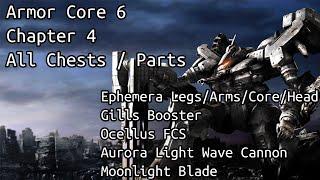 Armored Core 6: Chapter 4 All Secret Chests/Parts Location and Guide