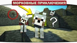 АРМИЯ ВОЛКОВ И ЛАКИ БЛОКИ. 19 - Морковные приключения (Minecraft Let's Play)