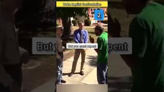 Street Preacher Confronts Woke/Progressive Pastor #church #gospel
