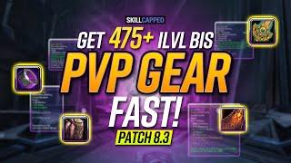 GET 475+ iLvl BiS WoW PvP GEAR FAST: BfA Patch 8.3 WoW Gearing Guide