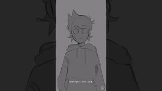 tord realises something shocking while playing minecraft... #art #eddsworld #ewtord