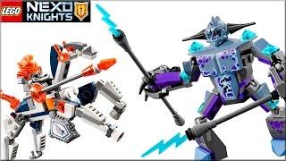 Лего Нексо Найтс 70359 Ланс против Молнии. Обзор LEGO Nexo Knights Lance vs  Lightning