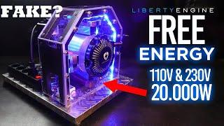 Liberty Engine 2   THE FREE PORTABLE POWER GENERATOR that you can build yourself.