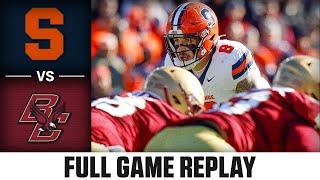 Syracuse vs. Boston College Full Game Replay | 2024 ACC Football