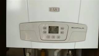 Baxi Ecofour ремонт крана подпитки.