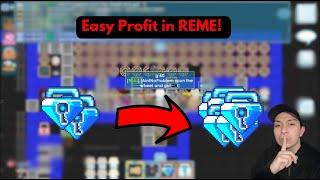 Growtopia REME - 2 TO 5 BGLS in 3 MINUTES! | Reme Profit Strategy?!