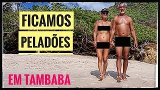 Praia de NUDISMO, fomos em Tambaba PB, uma praia naturista da Paraíba.