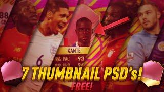 FREE FIFA 17 FUTTIES THUMBNAIL TEMPLATES / 7 *FREE* FIFA 17 FUTTIES WINNER THUMBNAIL TEMPLATES