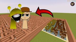 MR TUNNER AND SIMON SPRUNKI HORROR IN THE MINECRAFT BEDROCK EDITION