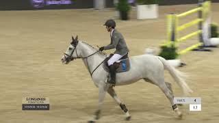 Christian Kukuk & Horse Colestus - Longines Masters HK 2018 | jumping competition 1.60m