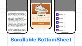 React Native Scrollable Bottom Sheet with Back Drop using Reanimated and Gesture Handler