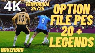 PES 2020 | Next Season Patch 2025-UPDATE OPTION FILE 2024 PS4 PS5 | DOWNLOAD and INSTALLATION