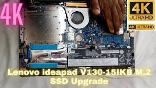 Lenovo ideapad V130-15IKB M.2 SSD Upgrade ,  Lenovo Ideapad 130-15IKB  sata SSD  / RAM Installation