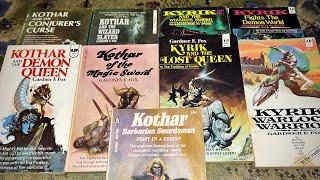 Kyrik - Warlock Warrior! Kothar - Barbarian Swordsman! Gardner F. Fox - Teller of Tales!