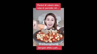 Mukbang Bakso Pentol Super Extra Pedas//Tiktok Viral//Sibungbung