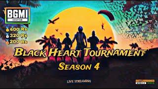 BGMI TOURNAMENT QUARTERFINALS DAY 1 | SEASON 4| Black Heart YT