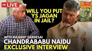 Live: Rajdeep Sardesai Interview with Chandrababu Naidu | AP ELECTIONS 2024 | SoSouth