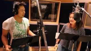 Relatively Good Looking Voice Actors Sing Disney's Frozen ( Love Is An Open Door )