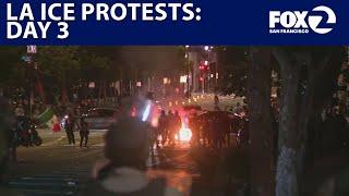 LIVE: Sheriff deputies move in on LA ICE protesters | KTVU