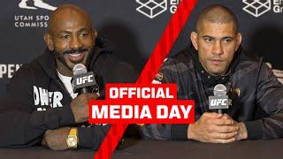 "It's a Fight, Anything Can Happen" | Main Event Media Day | UFC 307