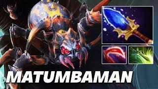 MATUMBAMAN Aghanim's Scepter Broodmother - Dota 2 Pro Gameplay