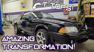 NEGLECTED T-top Fox Body Mustang Gets (Basically) Fully RESTORED!