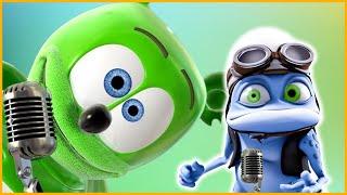 Best Of Crazy Frog - Axel F (Official Music Video) - Gummy Bear Song (COVER)