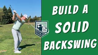 How to Build a PROFESSIONAL GOLF BACKSWING