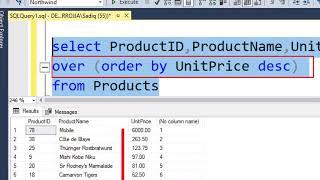 MS SQL Server Windowing Functions