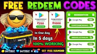 Get Free Diamonds In Free Fire | Free Redeem Code | Fire Free Diamond App | Redeem Code App 2025