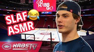 ASMR Making of the Bell Centre ice feat. Juraj Slafkovsky