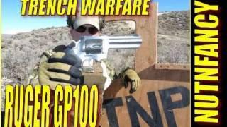 Ruger GP100 Combat Shooting (Trench Warfare Drill) by Nutnfancy