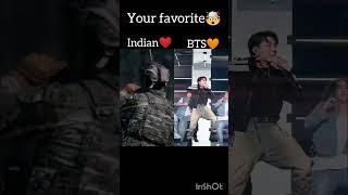 BTS ARMY vs Indian Army  | Just for Fun – Who’s Stronger?