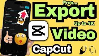 How to Save (Export) Video From CapCut To Gallery 2025