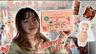 unboxing a whole sonny angel x donna wilson BOX  (unboxing, fun)!!