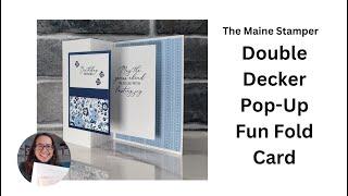 Double Decker Pop-Up Fun Fold Card