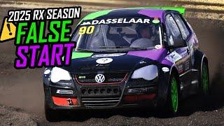 TITLE ATTACK ALREADY IN DANGER | False start of the 2025 rallycross season