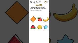 Brain Out level 108 - Tap the fruits and then objects