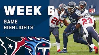 Texans vs. Titans Week 6 Highlights | NFL 2020