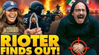 Anti-Trump Rioter 'Shot in Nuts' By ICE Posts Tear-Filled Hospital Bed Video: 'I'm Losing A Ball' 