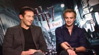 Jason Isaacs & Tom Felton: Harry Potter and the Deathly Hallows Junket Interview