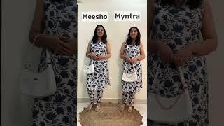 Meesho vs Myntra #trending #shorts #short #ytshorts #viralvideo #subscribe