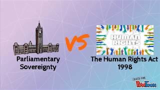 Legal Debates #1: Parliamentary Sovereignty and the HRA 1998